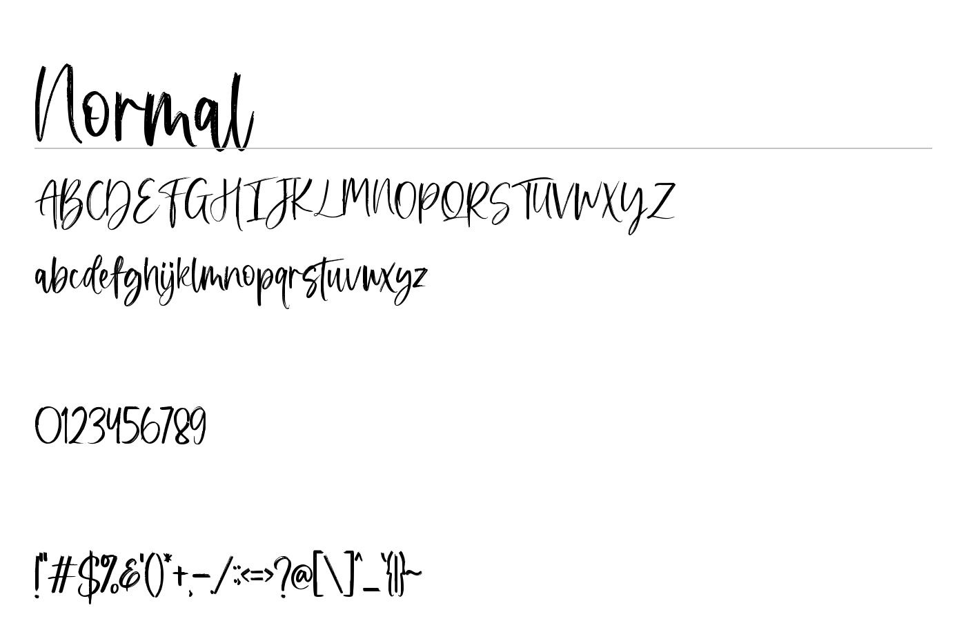Strugglefaith Font preview