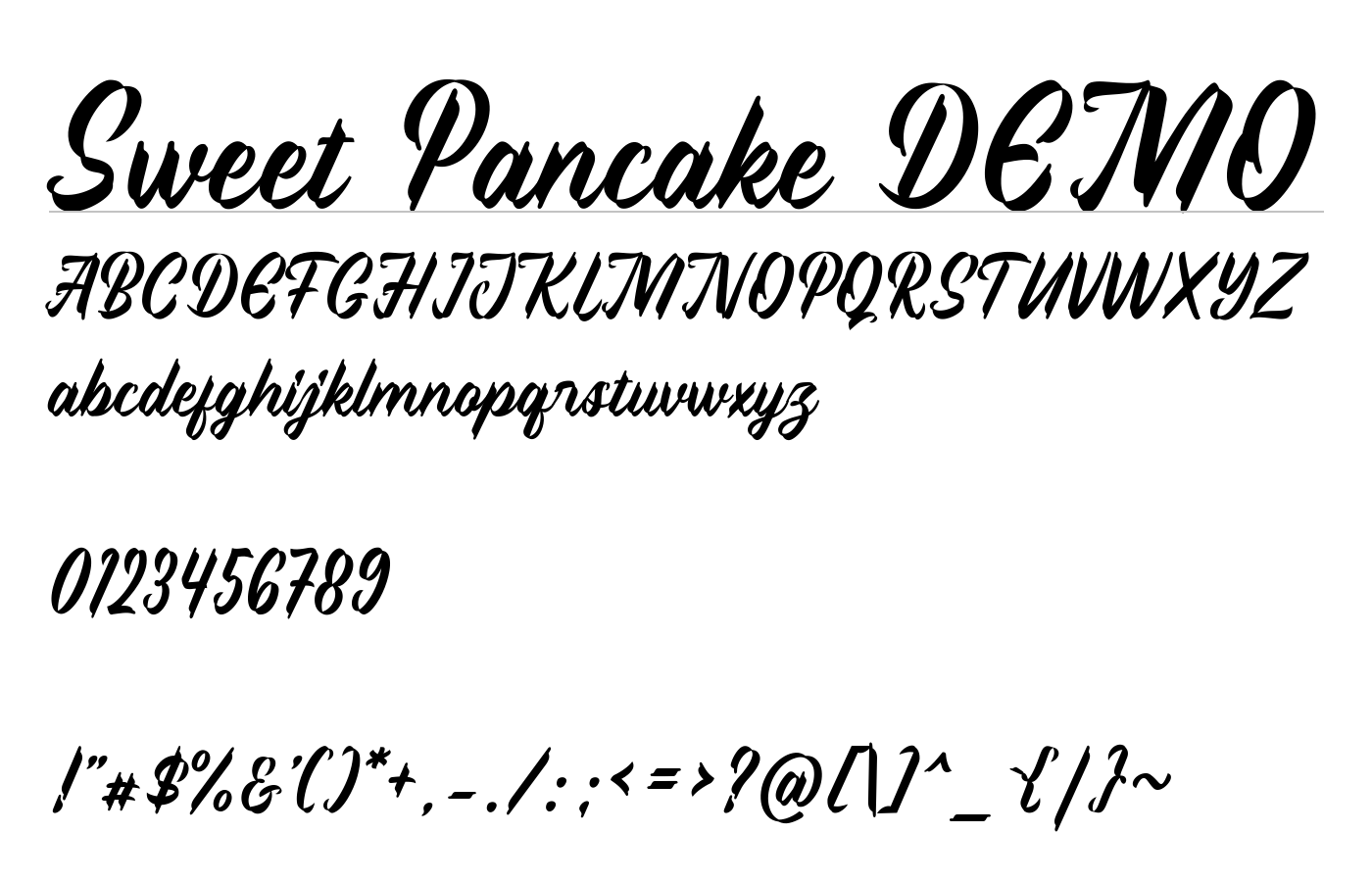 Sweet Pancake Script Demo preview