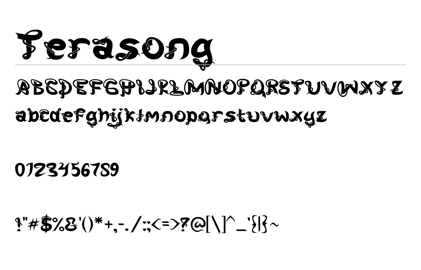 Tehisa Font preview