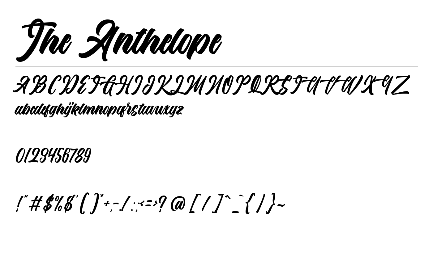 The Anthelope preview