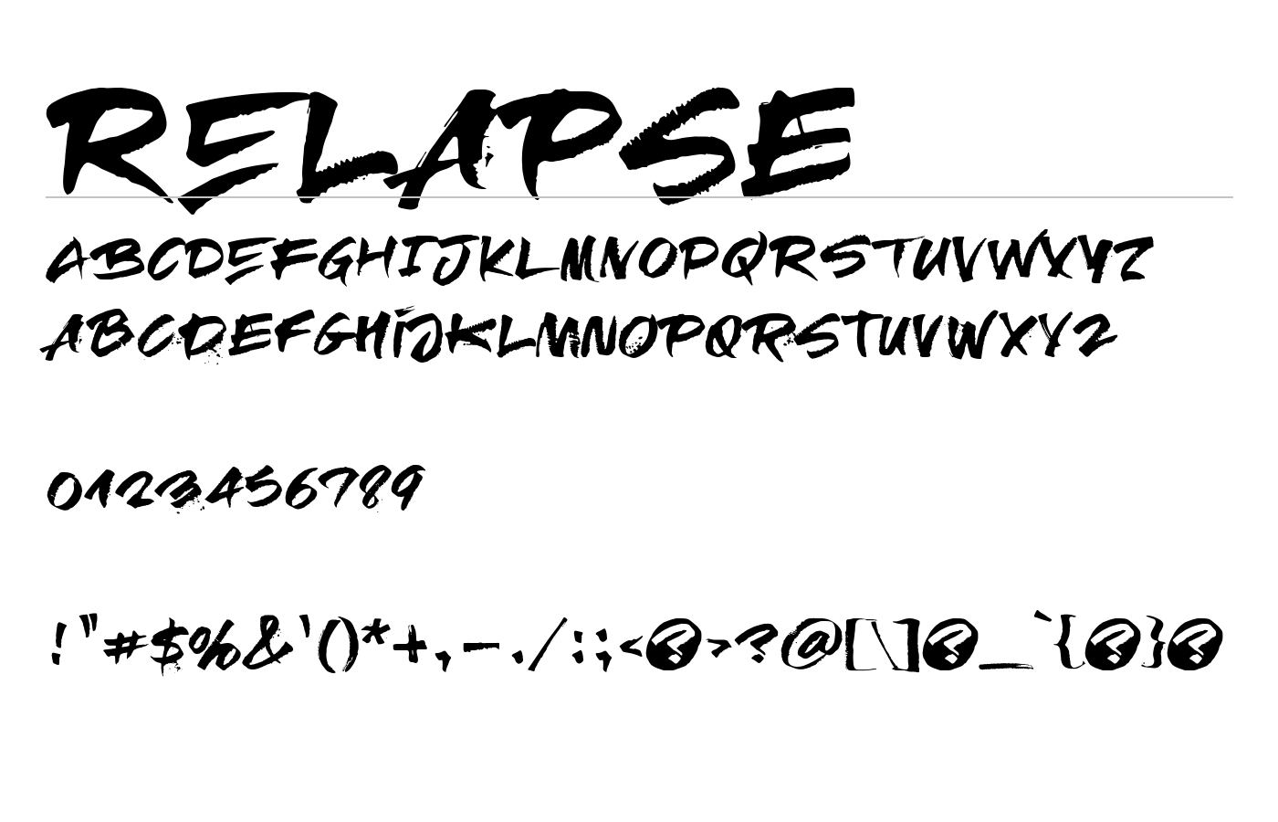 The Relapse preview