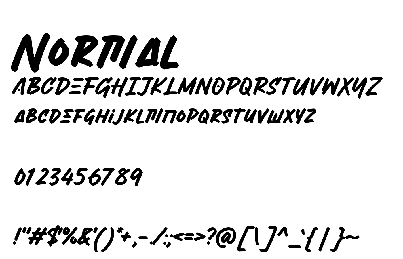 Urban Fest Font preview