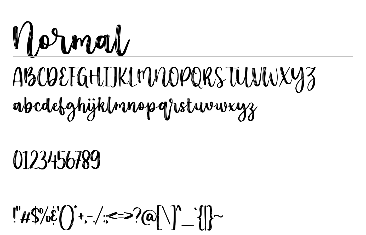 Younglife Font preview