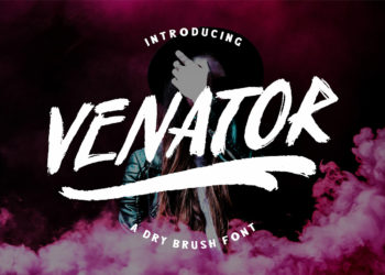 Free Venator Brush Font