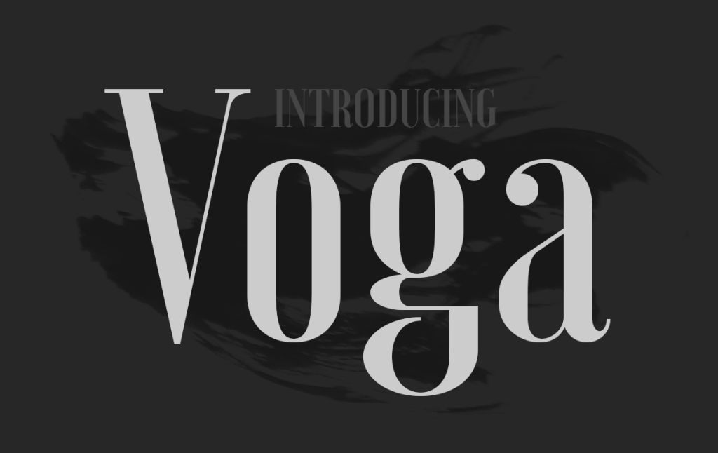 Voga Font Family