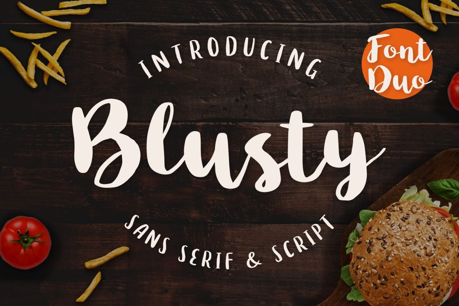 Blusty Script Font