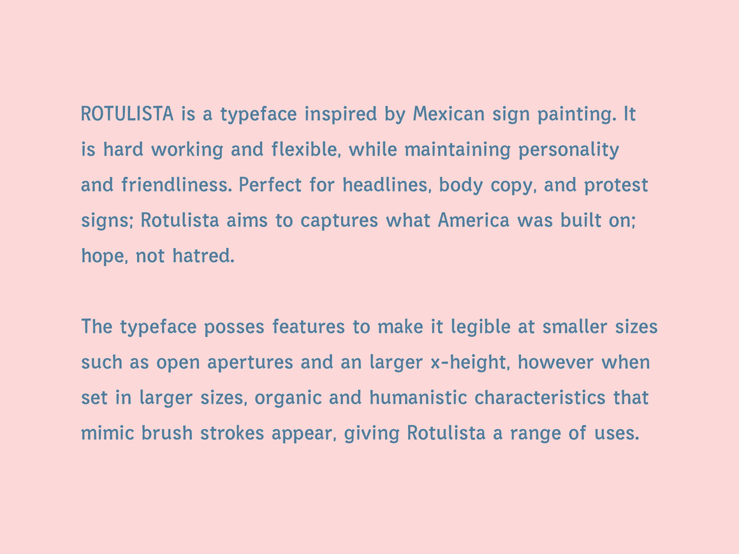 Free Rotulista Font