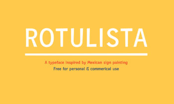 Free Rotulista Font