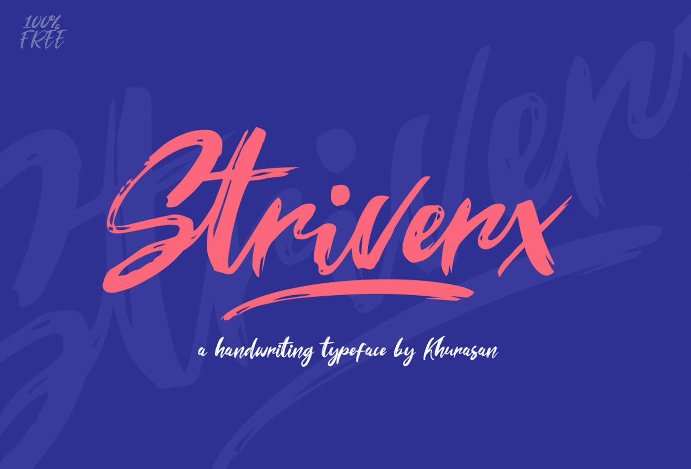 Free Stiverx Brush Script Font