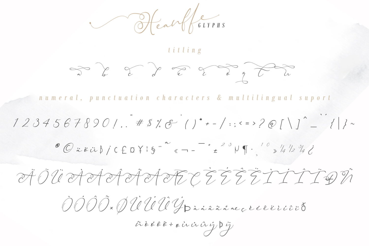 Heanffe Font