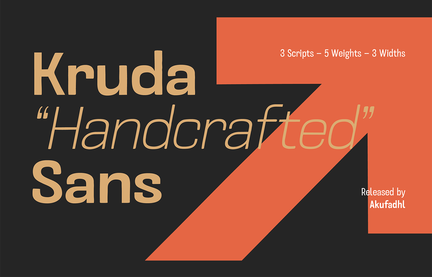 Kruda Sans Serif Demo Font