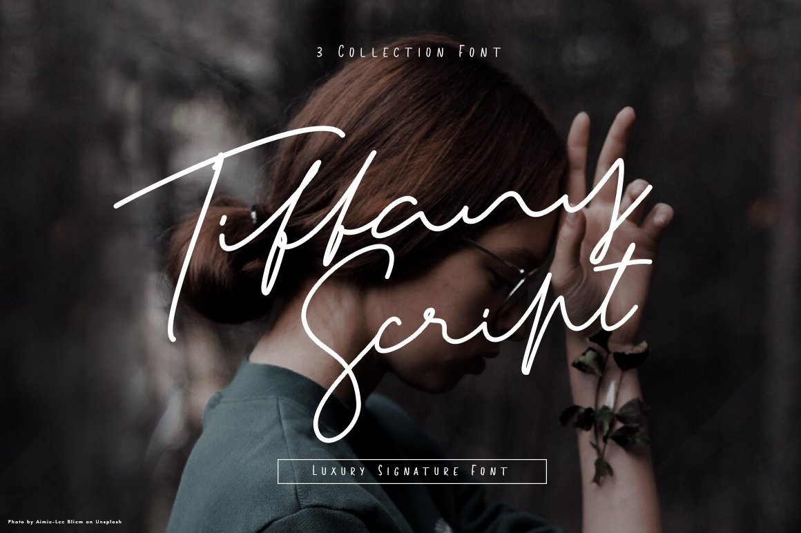 Tiffany Script Free Font Demo