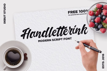 Handletterink Script Free Font