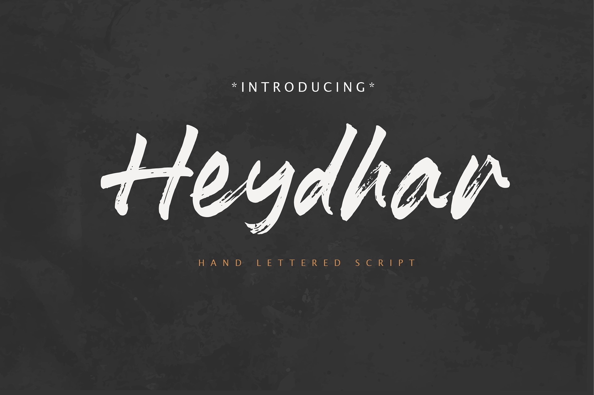Free Heydhar Brush Font