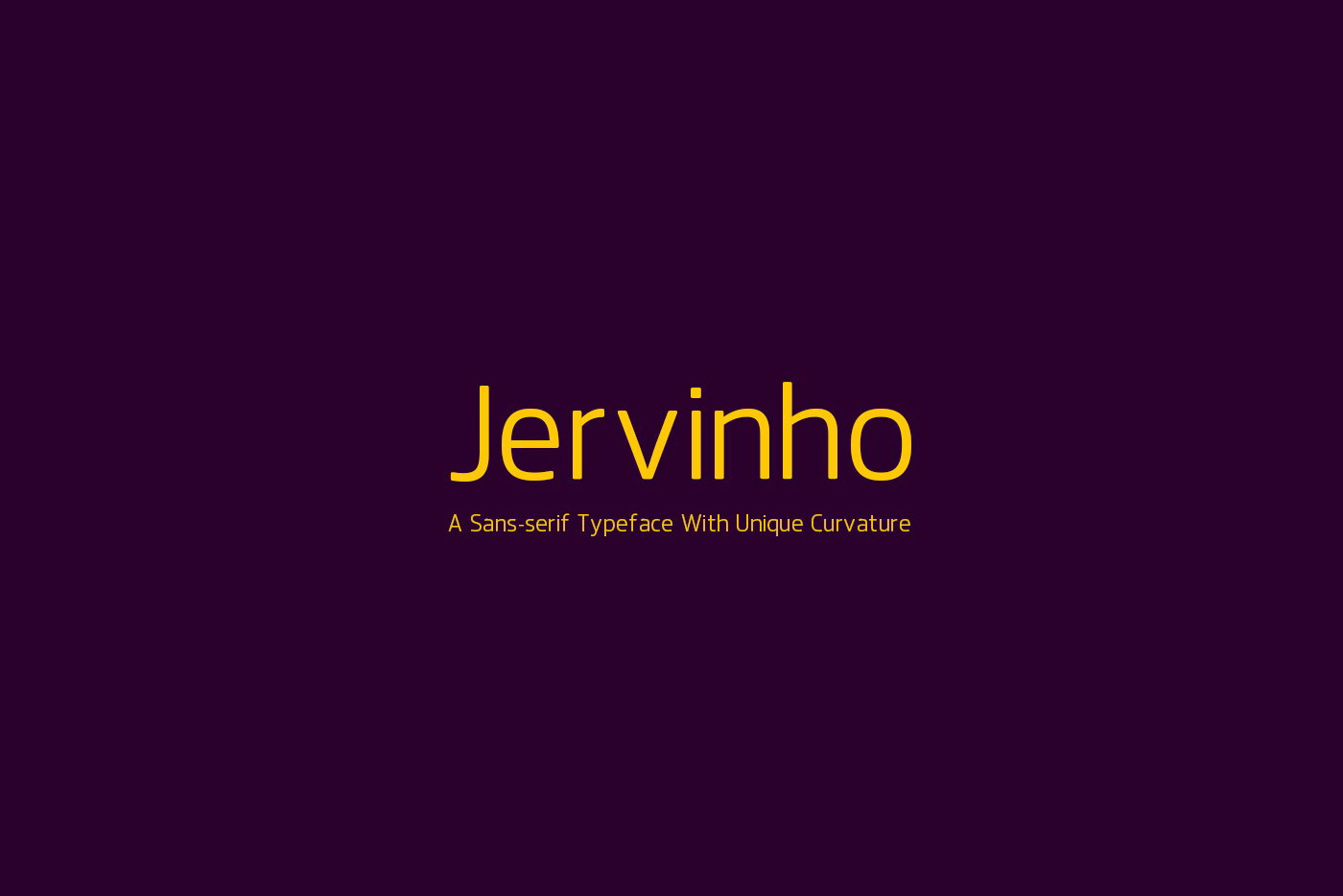 Free Jervinho Font