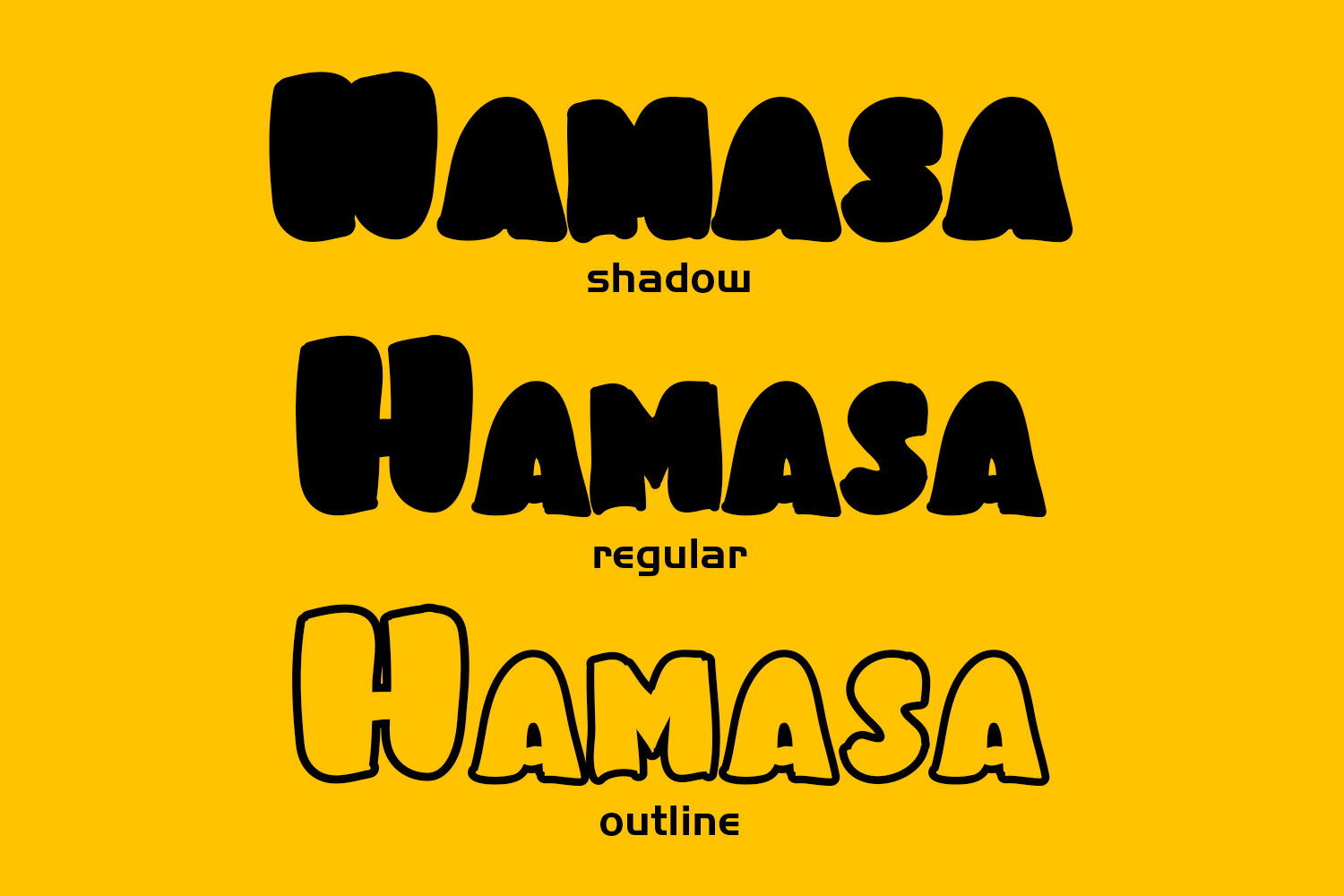 Hamasa Font