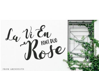 La Vi En Rose Free Script Font