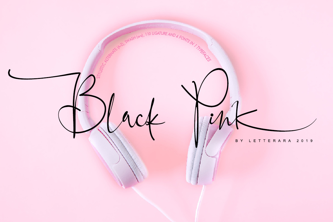 Black Pink Signature Script