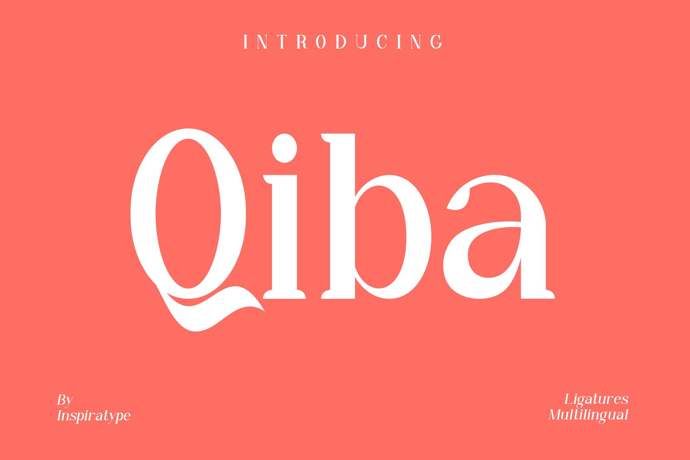 Qiba Simple Serif Font