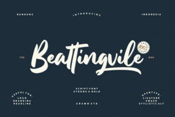 Beattingvile Script Free Font