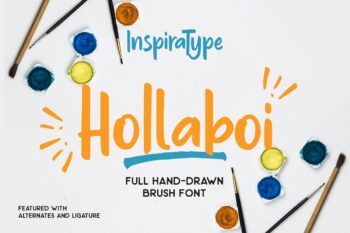 Hollaboy Display Font Demo