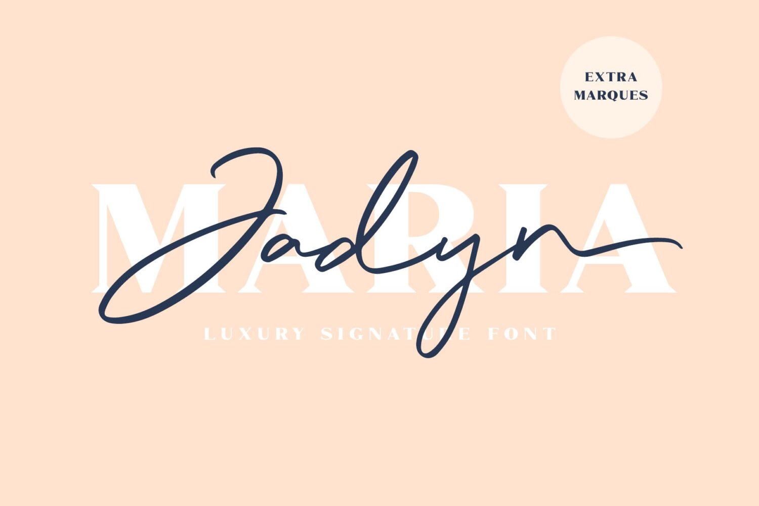 Jadyn Maria Luxury Font