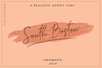 South Boston Script Free Demo