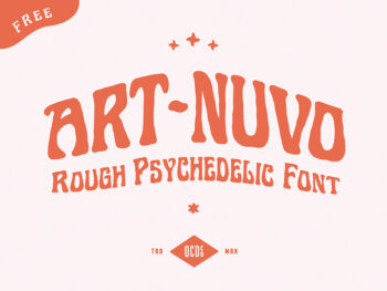 Art Nuvo Free Display Font