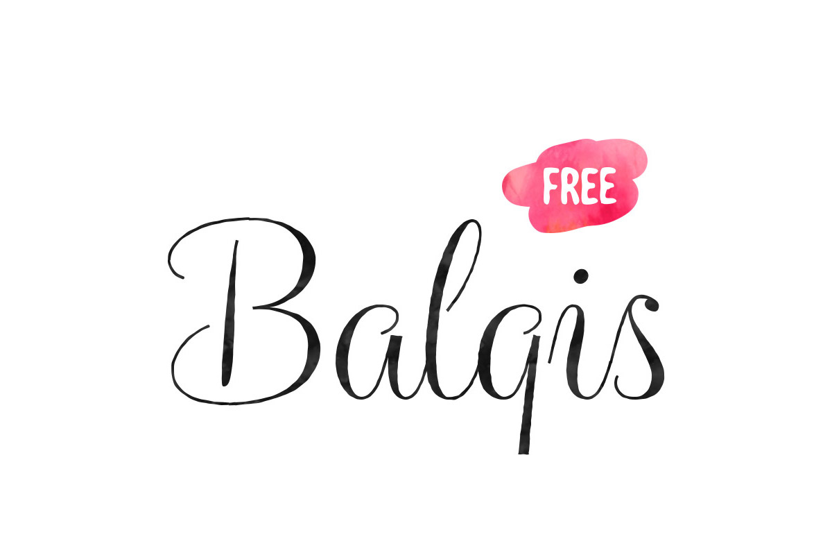 Balqis Free Font