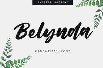 Belynda Script Free Font