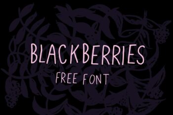 Blackberries Free Font