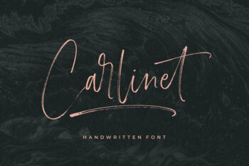 Carlinet Handwritten Font