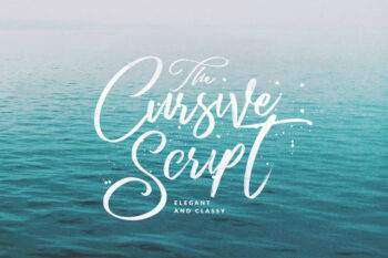 Cursive Script Free Demo