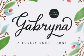 Gabryna Script Free Demo