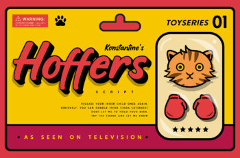 Hoffers Playful Display Font