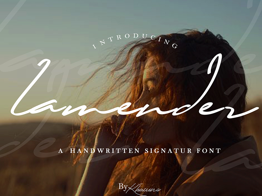 Lamender Handwritten Script