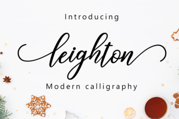 Leighton Handlettering Font