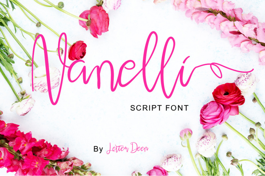 Nanelli Modern Script Demo