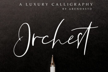 Orchest Luxurious Script Font