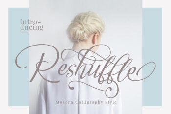 Reshuffle Script Free Demo Font