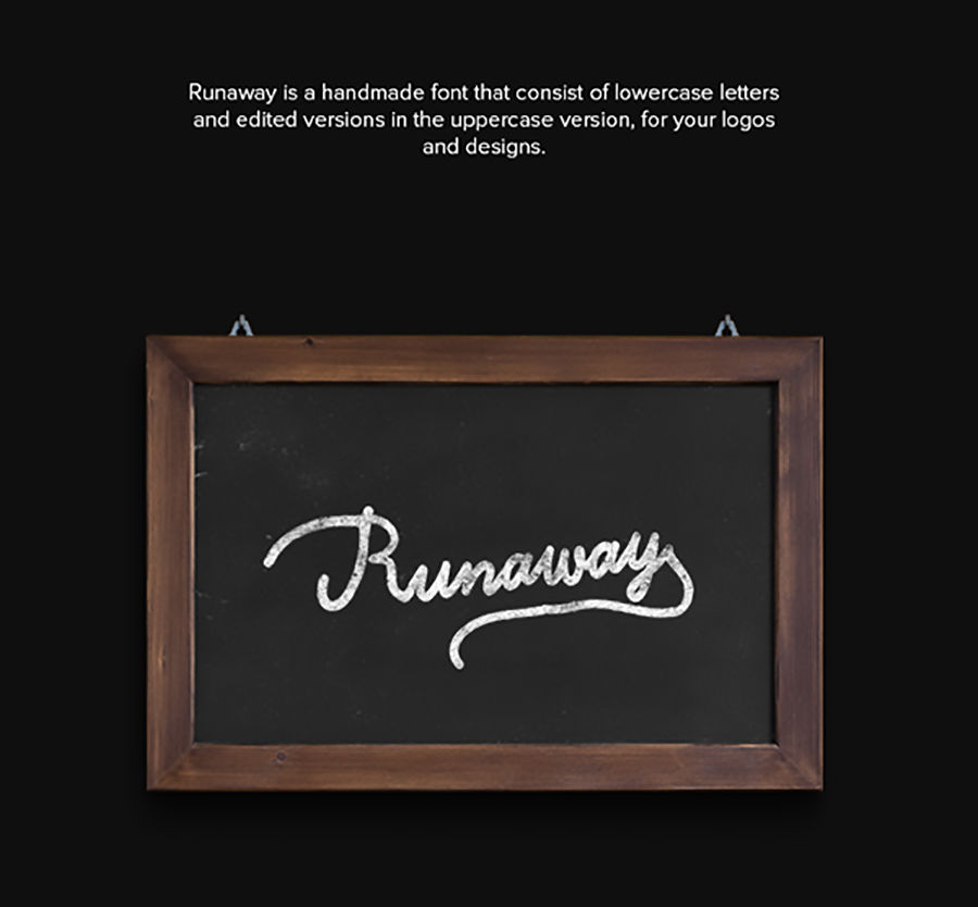 Runaway – Free Font