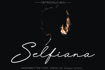 Selfiana Handwritten Font