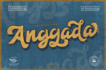 Anggada Vintage Script Demo