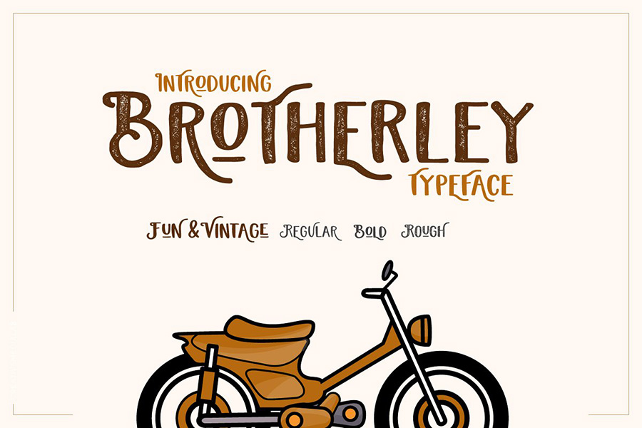 Brotherley Typeface Free Demo