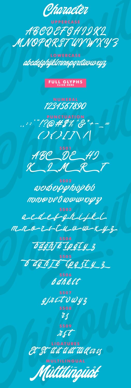 Chillout Handlettering Script