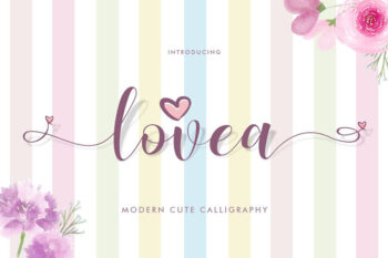 Lovea Handlettering Free Demo