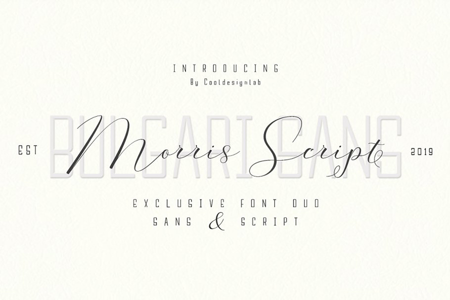 Morris Signature Script Font