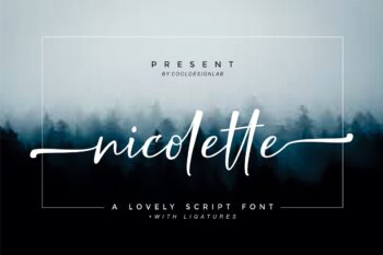 Nicolette Script Free Demo