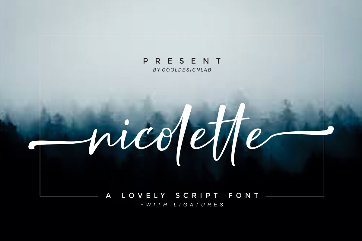 Nicolette Script Free Demo