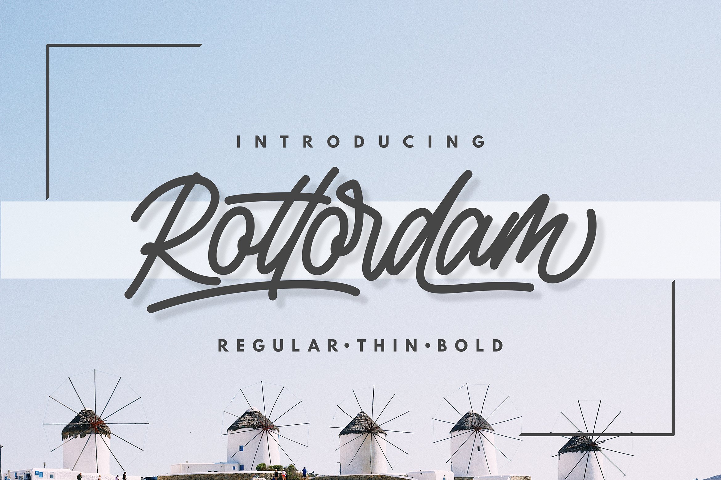Rottordam Handlettering Font